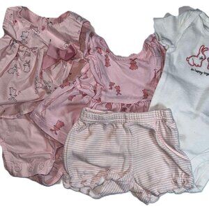 NB carter’s brand Pink Bunny set